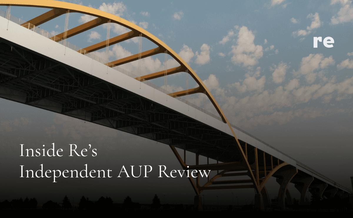Building Trust in Onchain Reinsurance: Inside Re’s Independent AUP Review