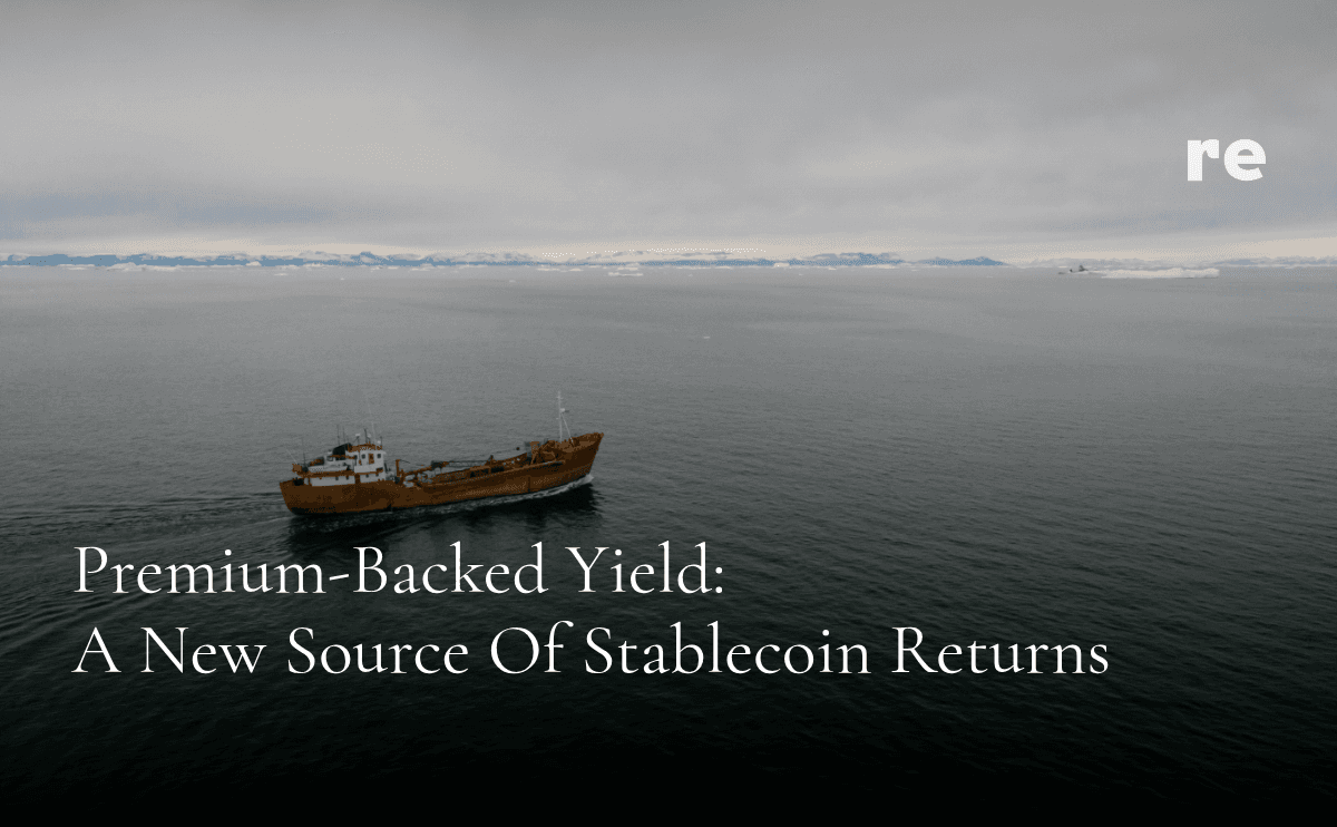 Premium-Backed Yield: A New Source of Stablecoin Returns Beyond Fees and Incentives
